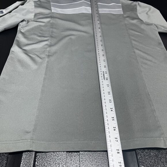 Travis Mathew Polo Shirt Mens Small Gray Royal Links Golf Club Thriller 2010 - Picture 11 of 15